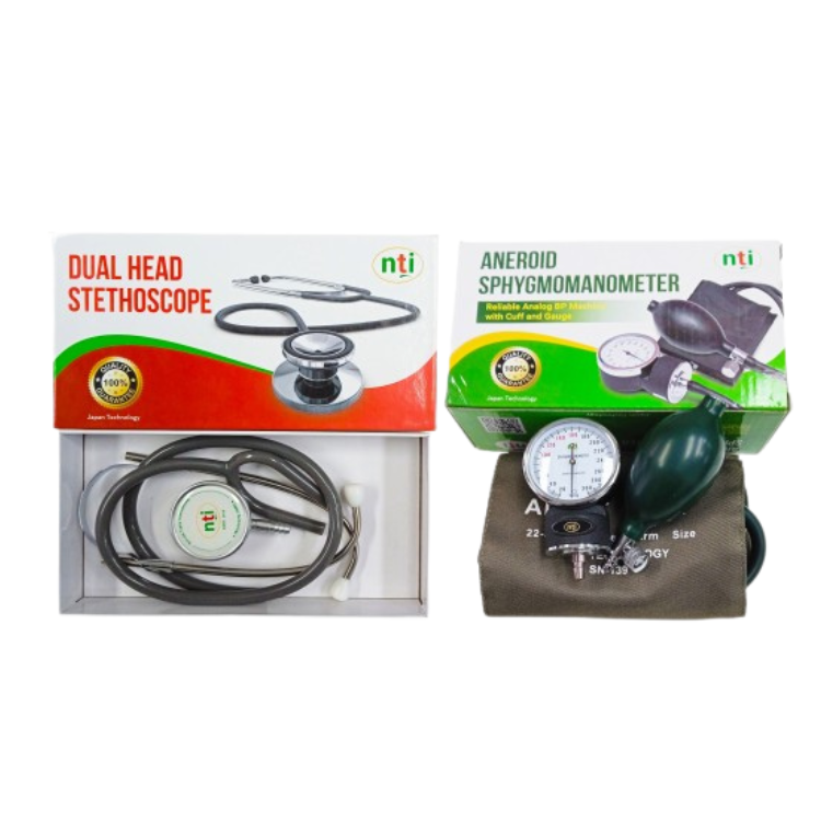 NTI Analog Blood Pressure Machine (Full Set)